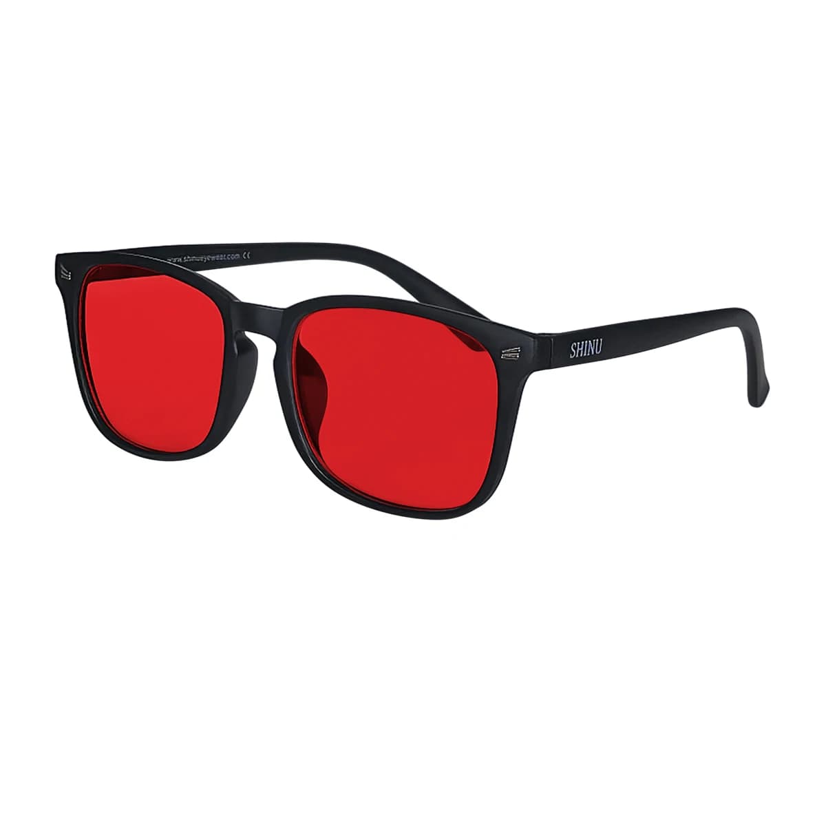 Lunettes pour hommes lunettes d'ordinateur bloquant la lumière bleue Orange jaune verres clairs lune