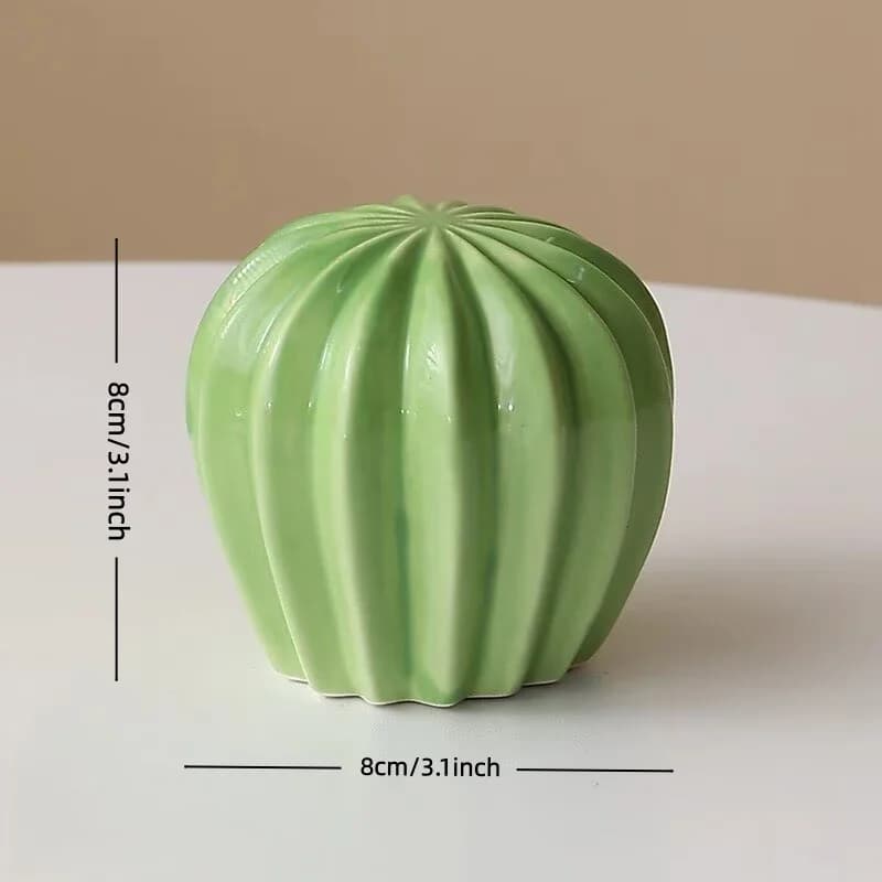 Nouvelles décorations 2026 pour la maison et le jardin : Cactus en céramique esthétique pour la déco