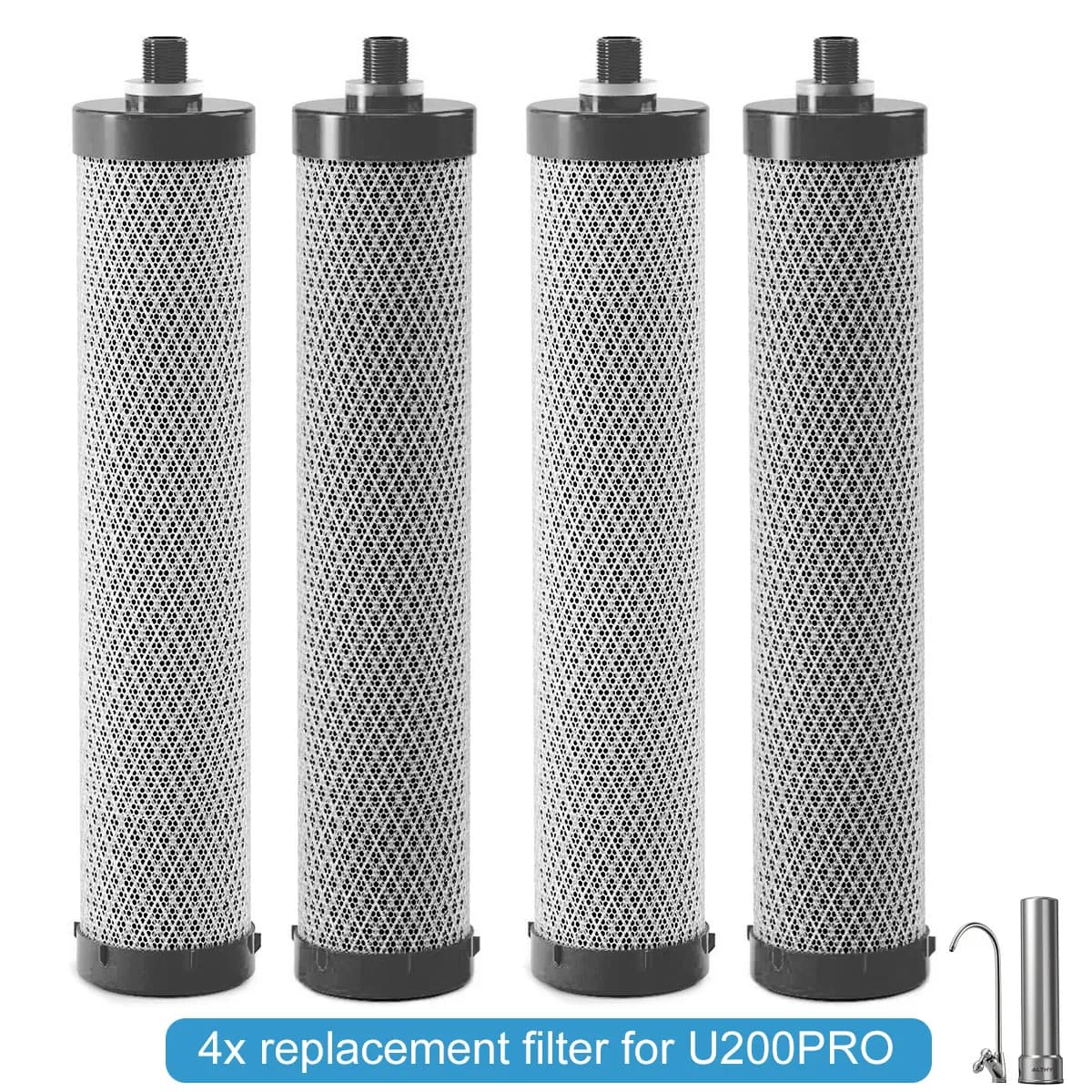 Filtre de remplacement pour purificateur d'eau sous évier ALTHY U200PRO, réduit de 99% les bactéries