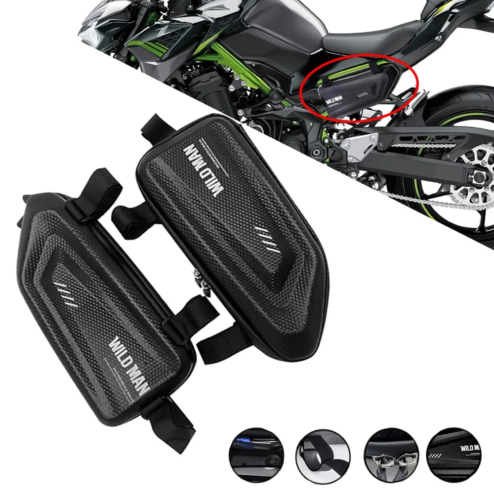 Sac latéral modifié pour moto Z900 Z650 Z800 Z1000 Z400 Z1000SX Z900RS Z250 Z300 Adventure, sac laté