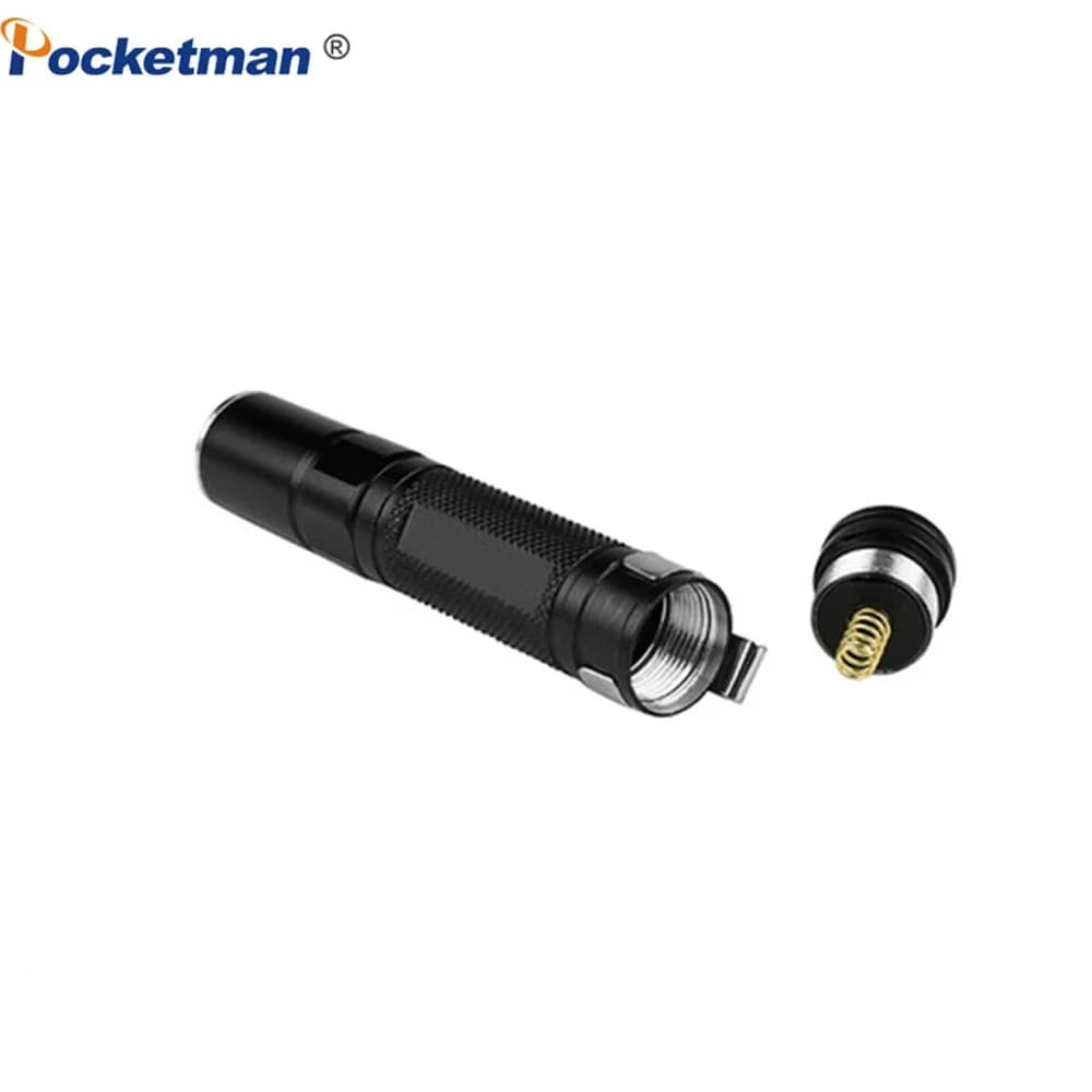 Mini lampe de poche à piles AAA, torche de poche, lumière de stylo d'urgence, lampes de poche super 
