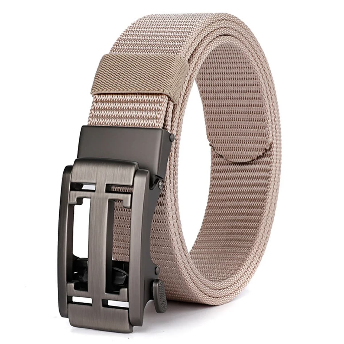 Ceinture tactique unisexe 4 mm d'épaisseur 3,5 cm de large ceinture en toile décontractée ceinture à