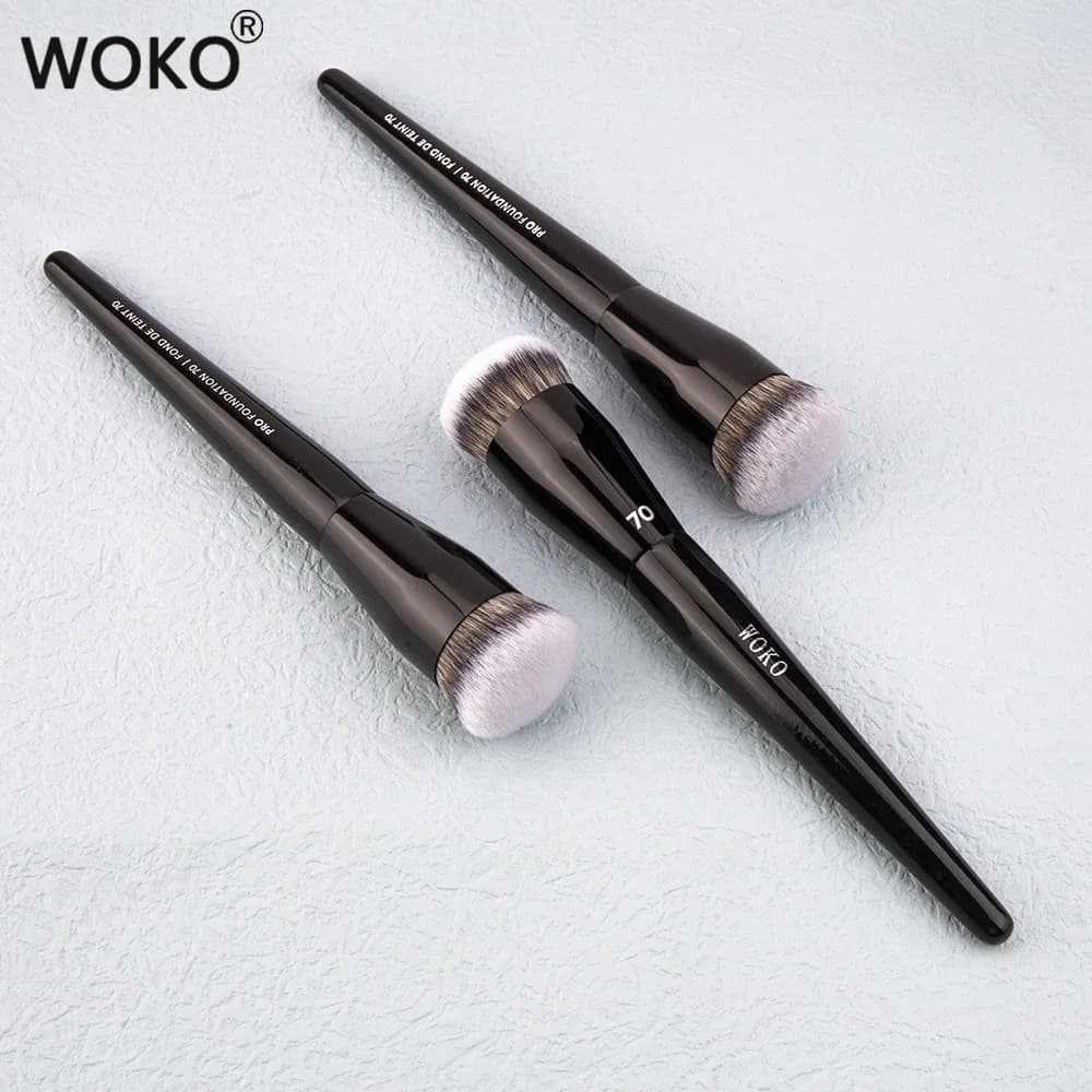 70 Pro grand fond de teint brosse crème fond de teint pinceau de maquillage potelé professionnel che