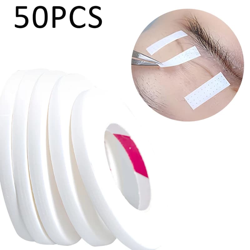 10/20 pièces 4mm bande d'extension de cils cils Perming ruban adhésif étroit cils levage bandes micr