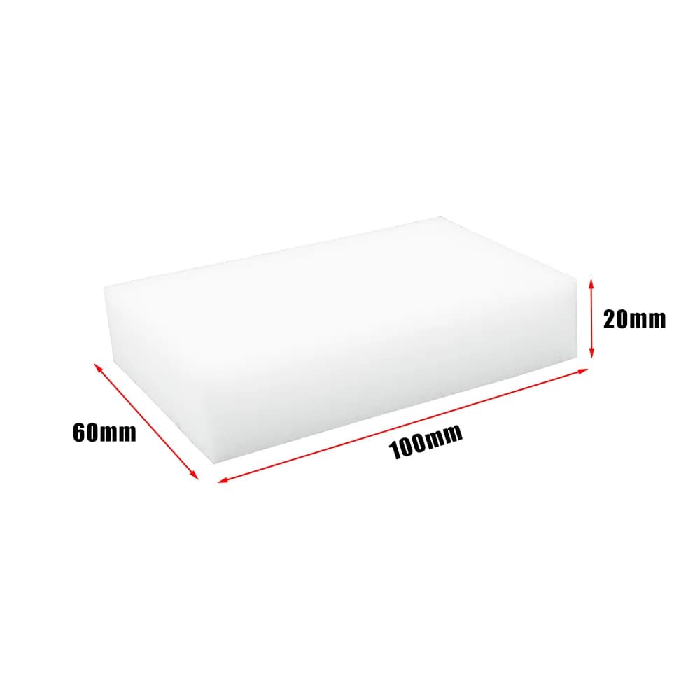 100*60*20mm éponge mélamine éponge magique gomme mélamine éponge nettoyant éponge de nettoyage pour 