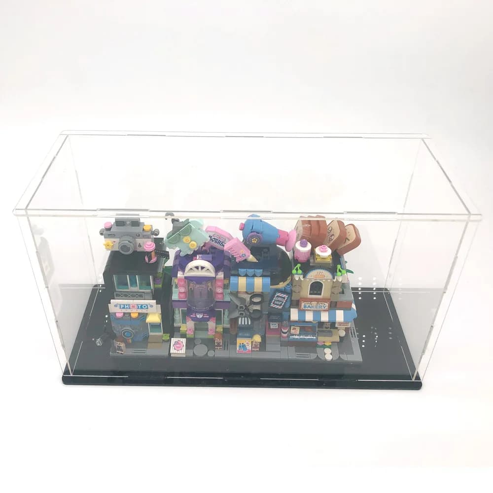 LOZ blocs mignon Mini magasin de rue enfants jouets éducatifs petite boutique Brinquedos modèle briq