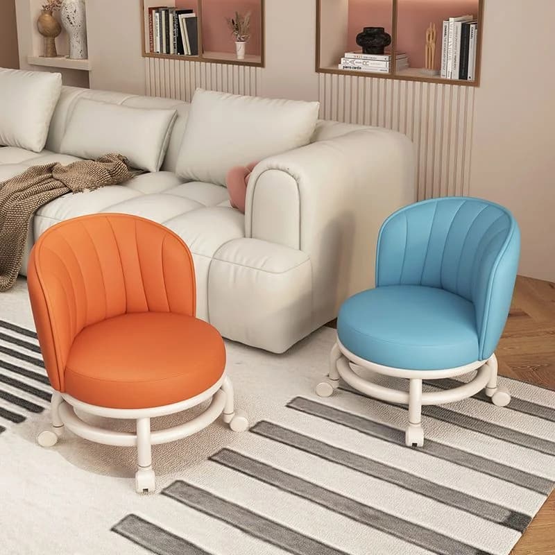 Tabouret à poulie avec roulettes, porte tabouret bas, tabouret à langer, petit tabouret, tabouret à 