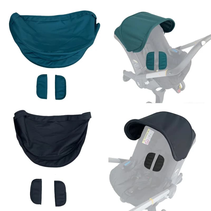 KID COLU ®   Accessoires de poussette, Kit de changement de coussin de siège, housse de auvent pour 