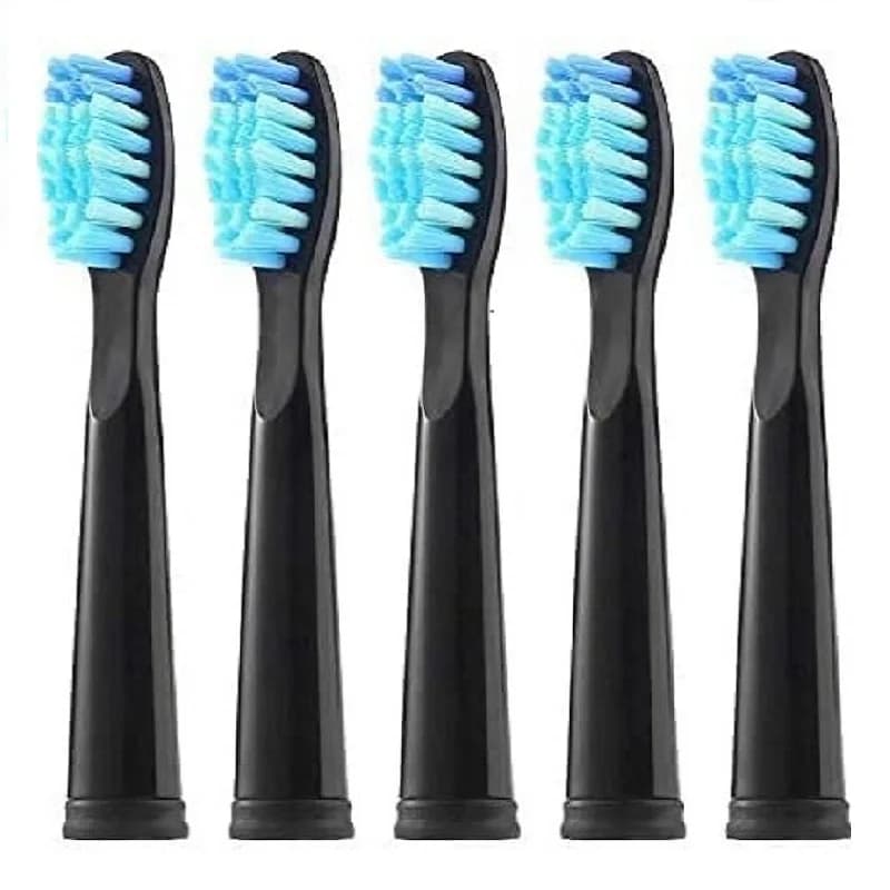 Têtes de brosse de rechange pour Fairywill FW-507/508/515/551/917/959/2011/D1/D3/D7/D8, 5 pièces, br