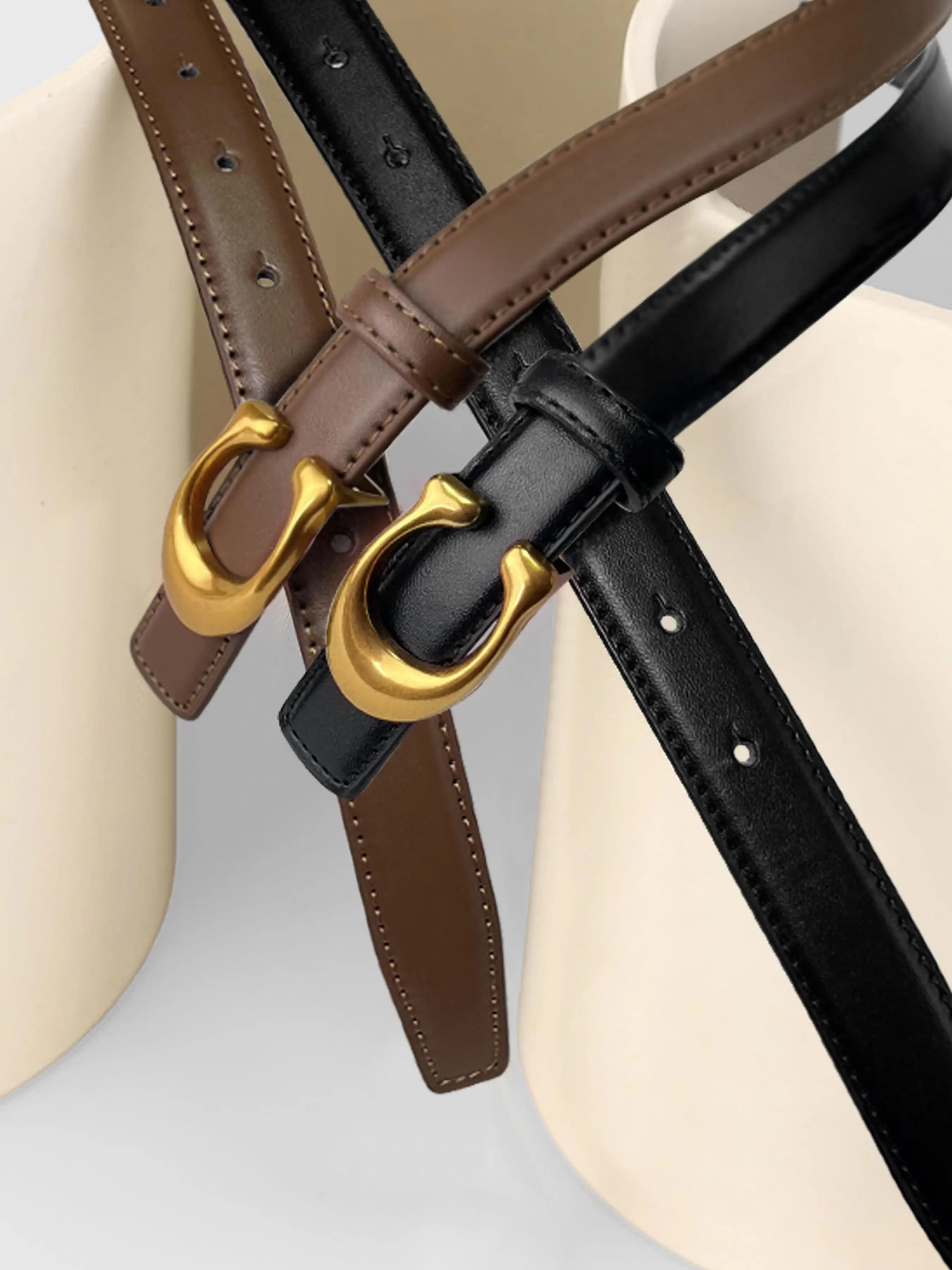 Ceinture Vintage épicée haut de gamme pour femmes, accessoire de mode polyvalent pour jeans et panta