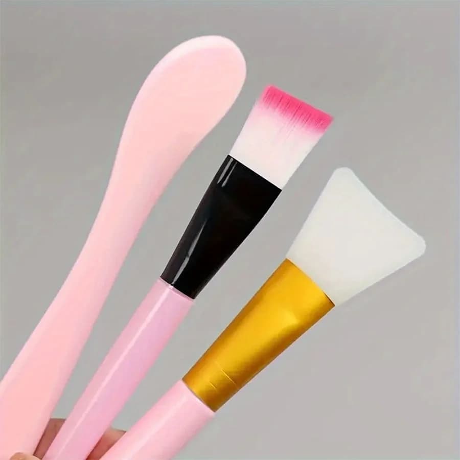 Outils de mélange de masques faciaux à faire soi-même, applicateur Facial, spatule, bol, cuillères, 