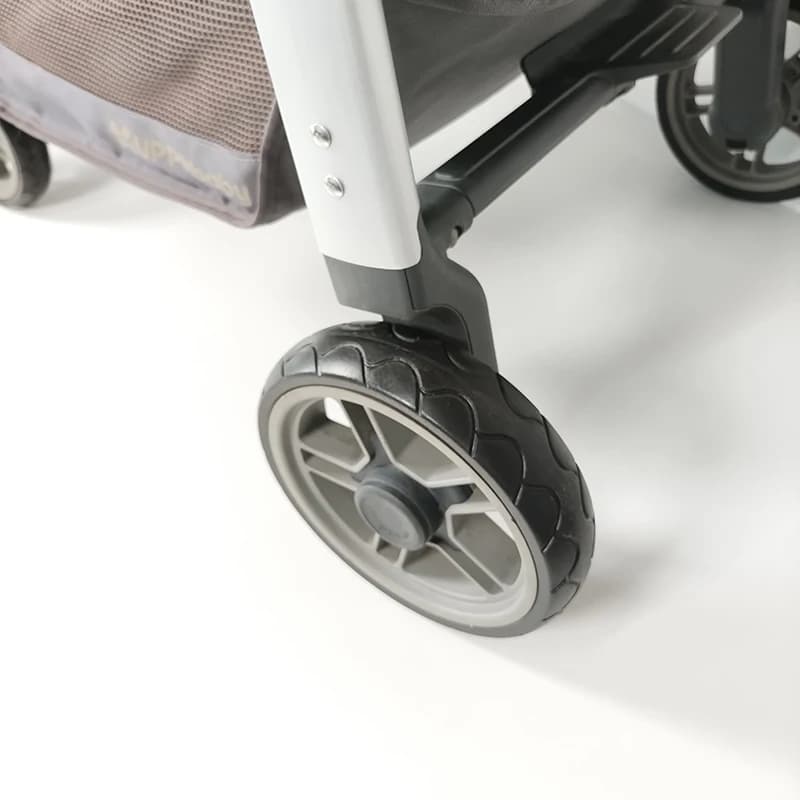 Pneu de roue de poussette pour Uppababy Cruz V1, pneu de roue arrière en PU sans chambre à air, enti