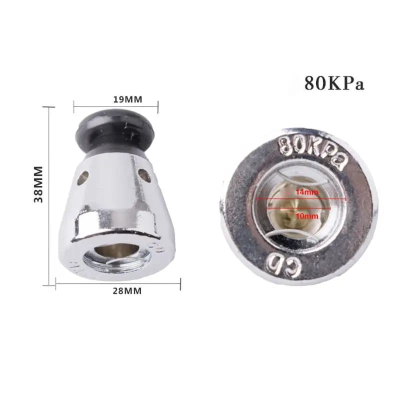80KPA 1.5 Inch Universal Floater Safety Valve Replacement for Pressure Cookers A0NC