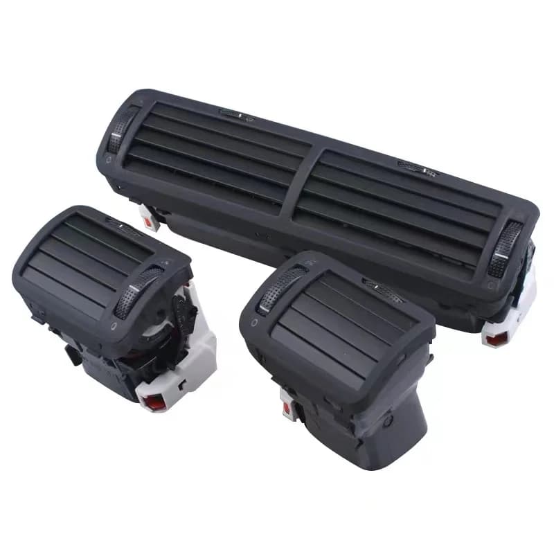 Widanfolly – sortie d'air de tableau de bord avant noir, chauffage A/C pour Passat B5