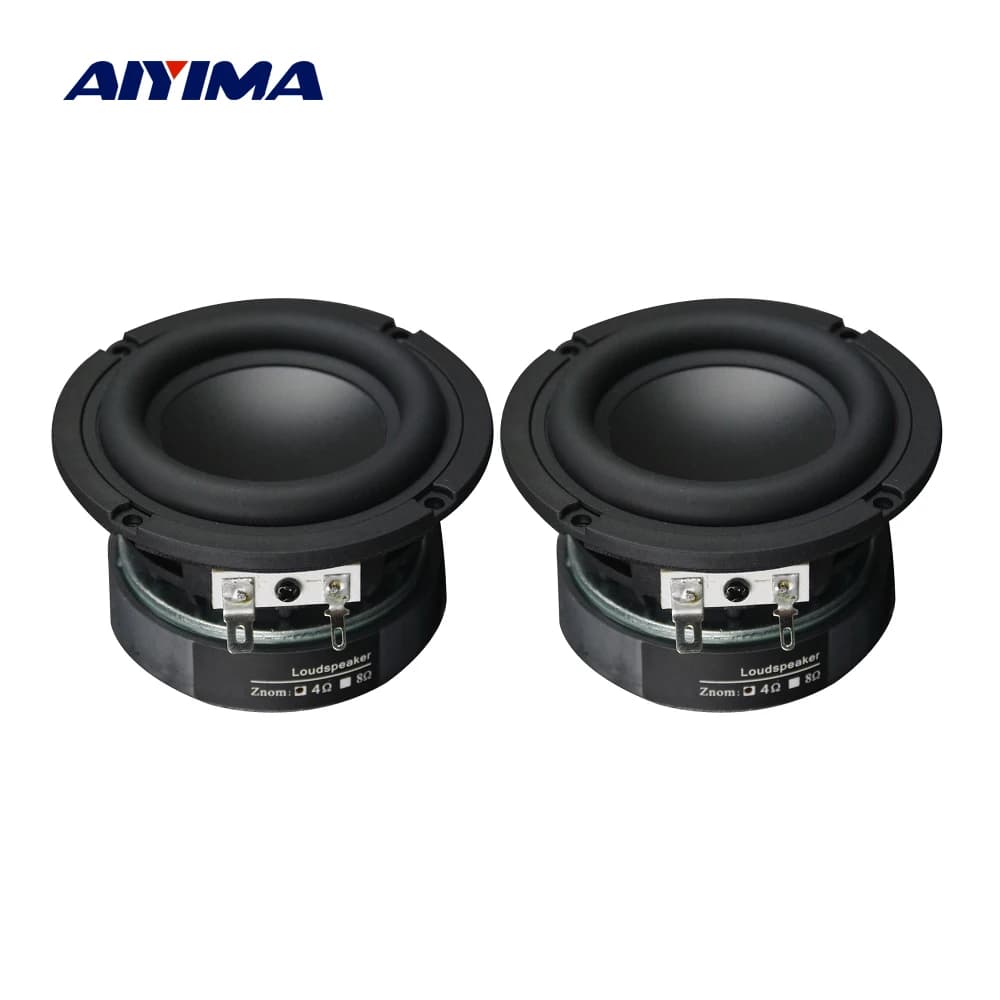 AIYIMA-Haut-parleur de caisson de basses portable, haut-parleur de basse audio bricolage, grande bob