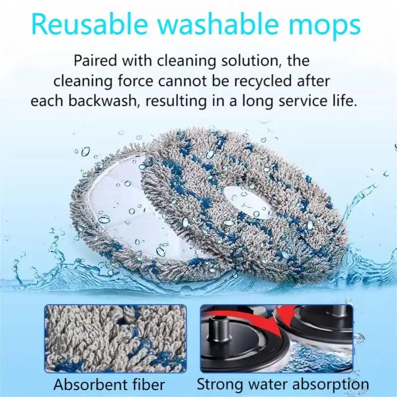 Ecovacs Deebot X1 OMNI / T10 OMNI Robot aspirateur pièces de rechange, caoutchouc/brosse latérale, c