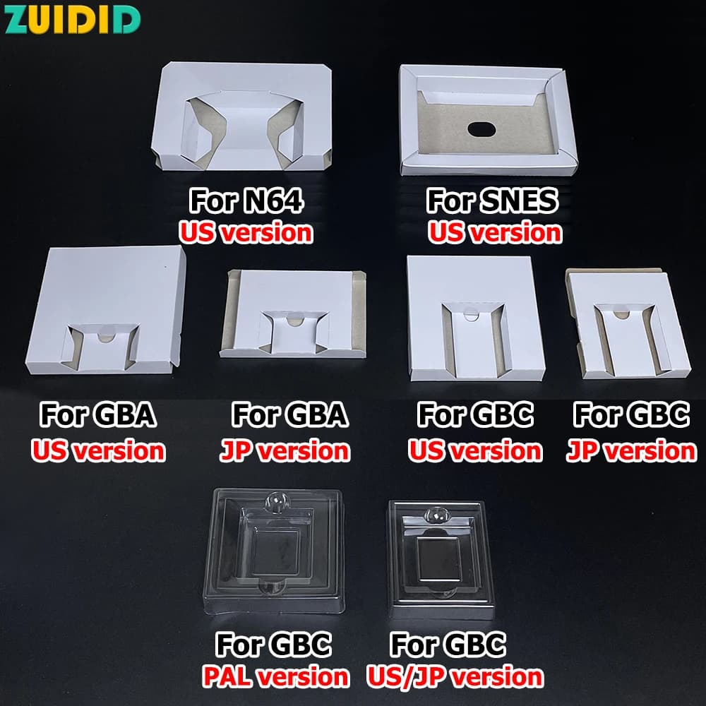 ZUIDID – plateau d'insertion d'incrustation intérieure en carton de remplacement, 5 pièces, pour car