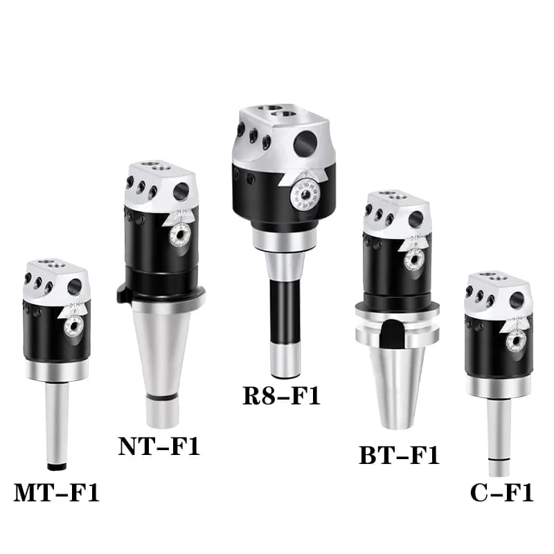 Tête d'alésage de type F1, support de fraisage de barre d'alésage de tour, outils de fraisage, clé h