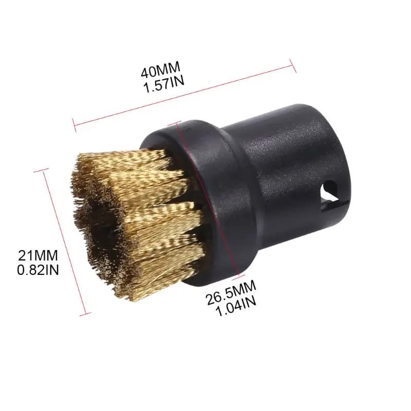 Brosse de nettoyage de buse injuste pour Karcher, pièces de tête d'aspirateur vapeur, livres, nouvea