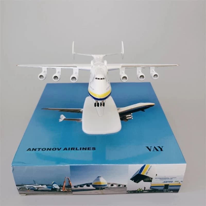 Modèle d'avion Antonov An-225 "Mriya", échelle 1/400, 20CM an225, en alliage moulé sous pression, po