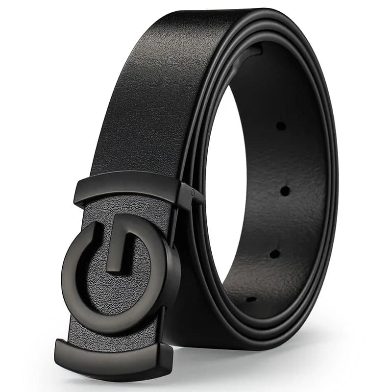 Haute qualité 34mm travail affaires sangle hommes hommes ceintures boucle en métal marque ceinture e