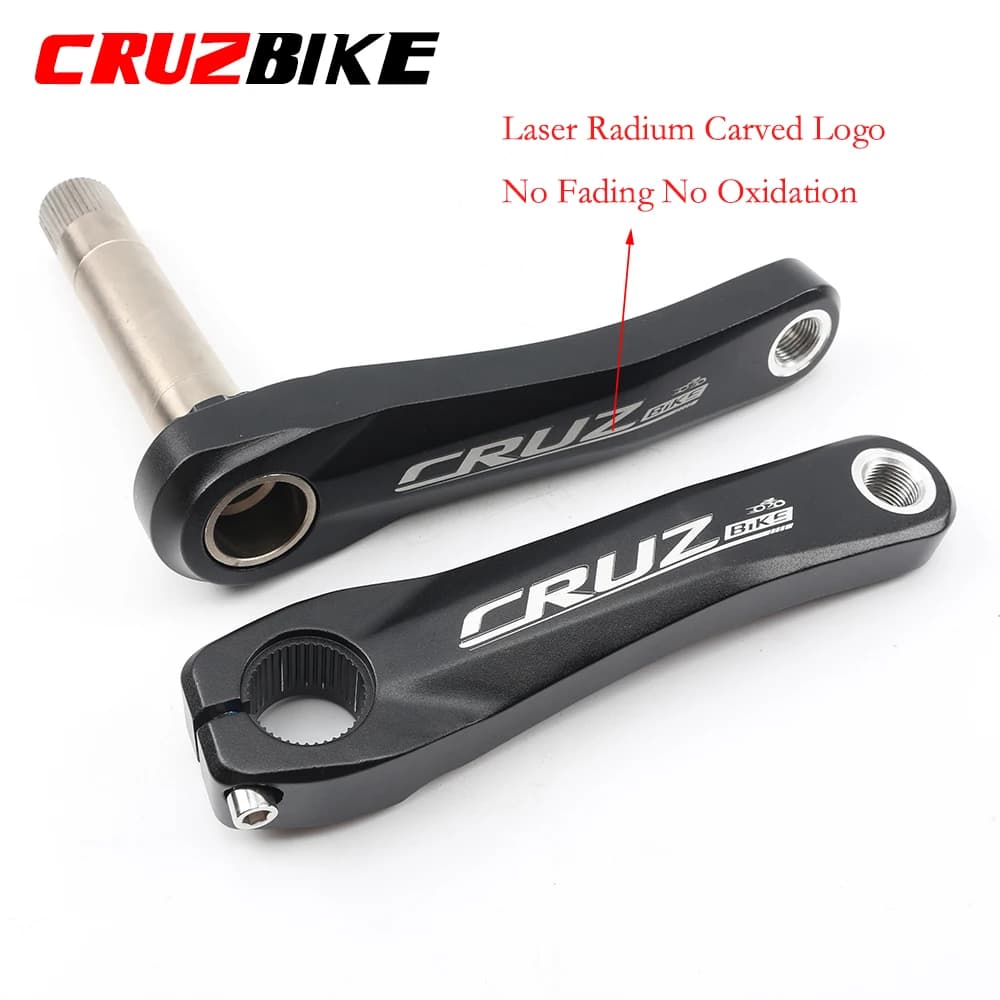 CRUZbike 89/98/110/127/140/150mm alliage d'aluminium vtt enfant vélo manivelle enfants pliant vélo p