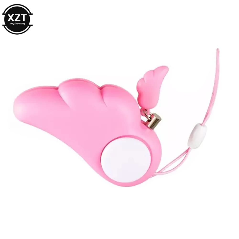 Alarme Anti-loup pour autodéfense, 90db, pour femmes et filles, alerte de protection personnelle, cr