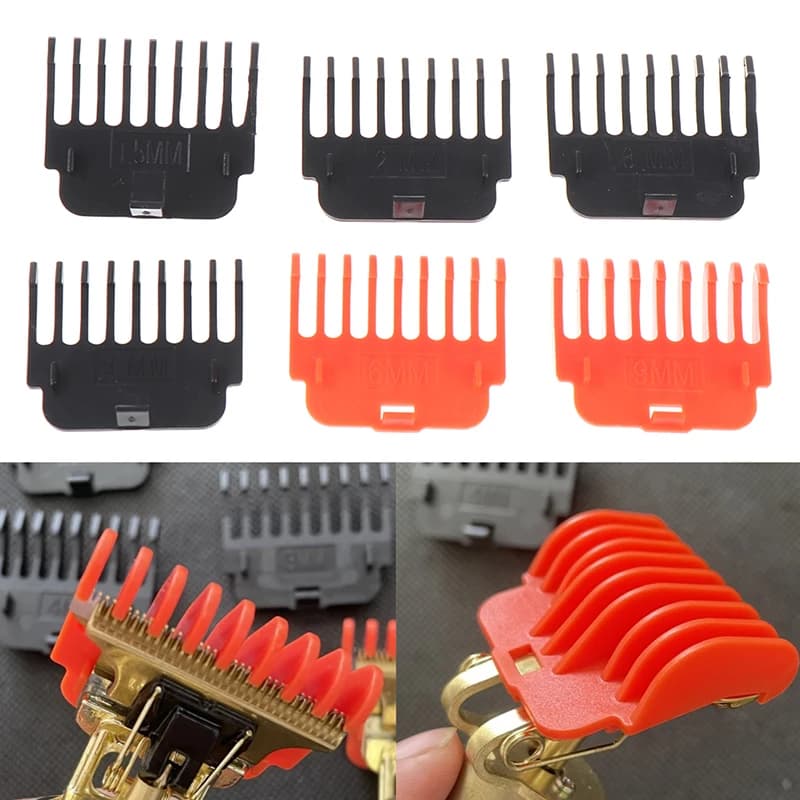 Pour T9 tondeuse à cheveux gardes Guide peignes tondeuse Guides de coupe outils de coiffure fixation