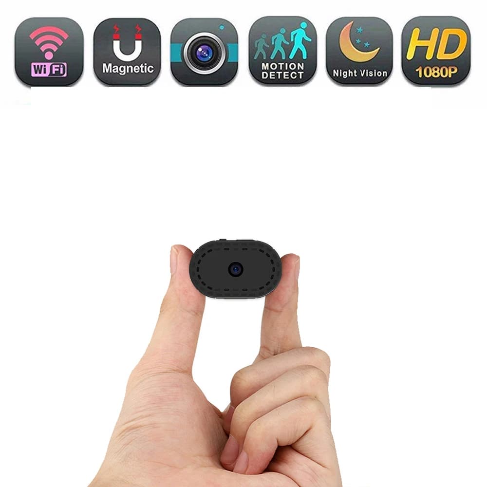 Mini caméra de surveillance à distance sans fil, petite caméra IP intelligente, sécurité à domicile,