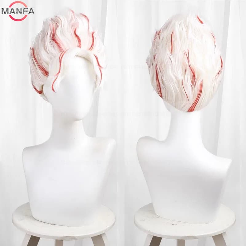 Haute qualité Momo Ayase Ekalun Cosplay perruque Anime Dandadan Cosplay court brun résistant à la ch