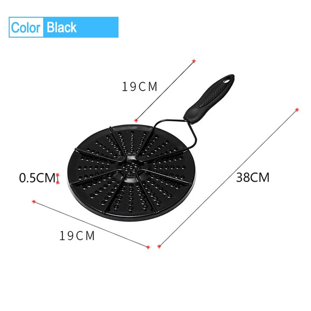 Plaque de cuisson avec diffuseur de chaleur, ustensile de cuisine, cuisinière à gaz, coupe-flamme, a