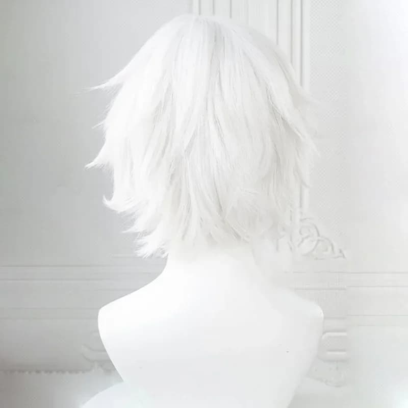 Anime Oke eki Ken Cosplay Perruques, Perruques Courtes, Patch pour les Yeux, Degré de Chaleur, Cheve