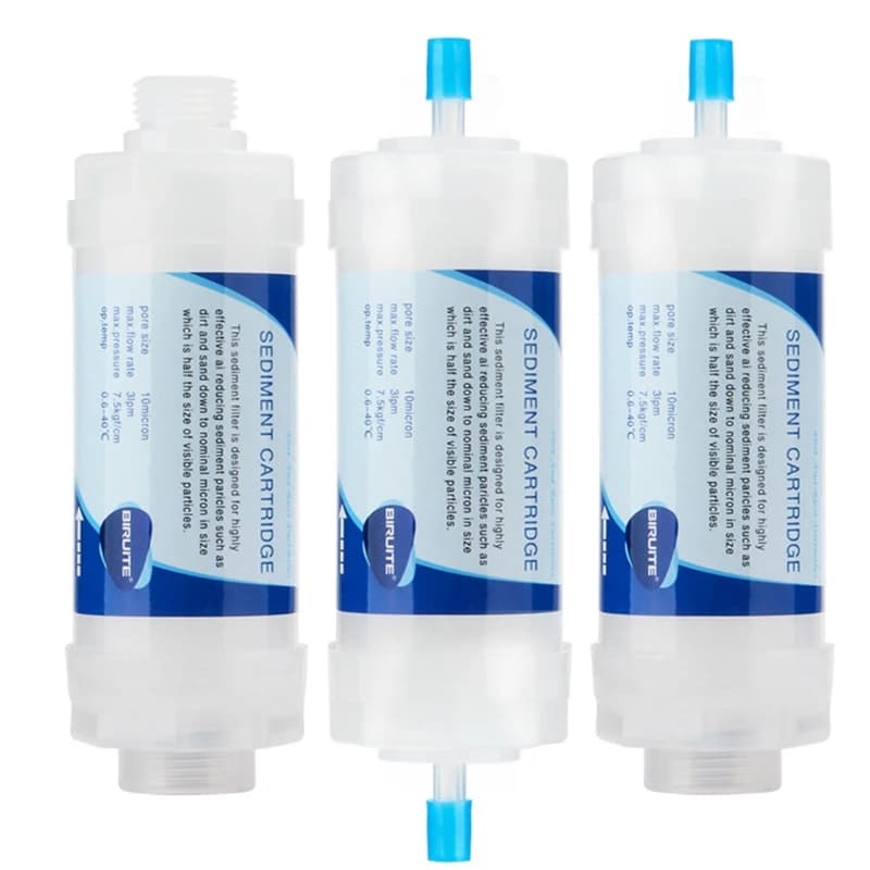 Cartouche filtre à eau pour sédiments, remplacement du système d'eau par osmose, débit maximum 30 lp