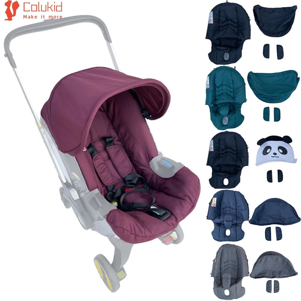 KID COLU ®   Accessoires de poussette, Kits de changement de coussin de siège, pare-soleil pour sièg