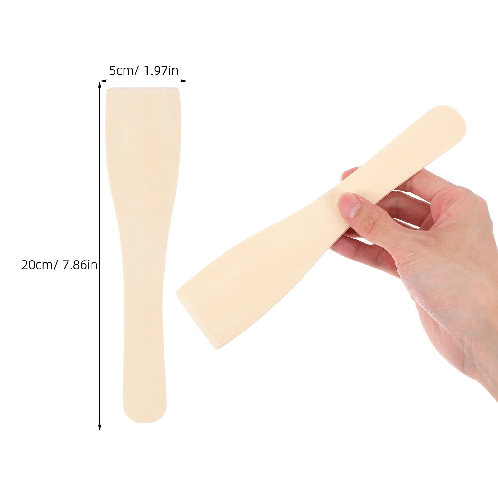 Spatule en bois antiarina, spatule de cuisine, pelle de cuisson, degré de chaleur, ustensiles de cui