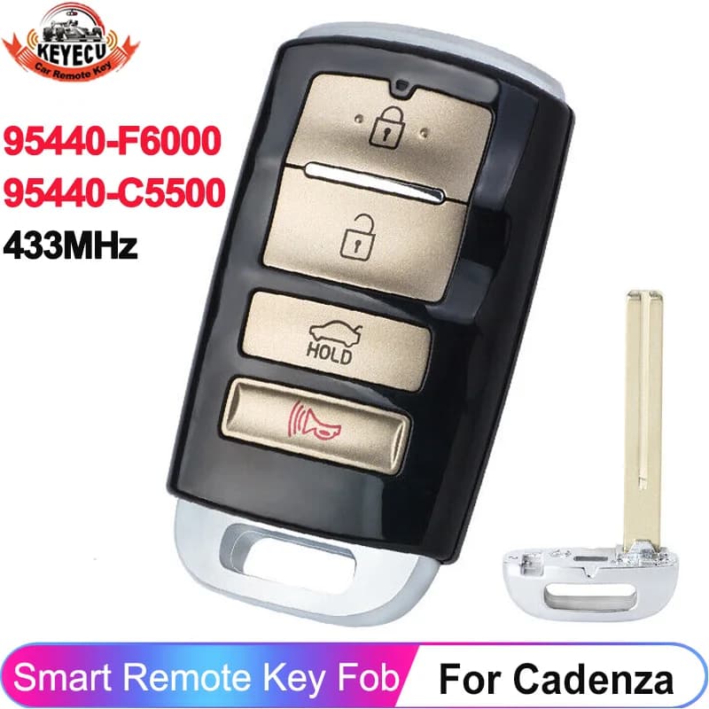 Clé télécommande intelligente KEYECU pour KIA Cadenza 2016 2017 2018 2019 95440-F6000 95440-C5500 95