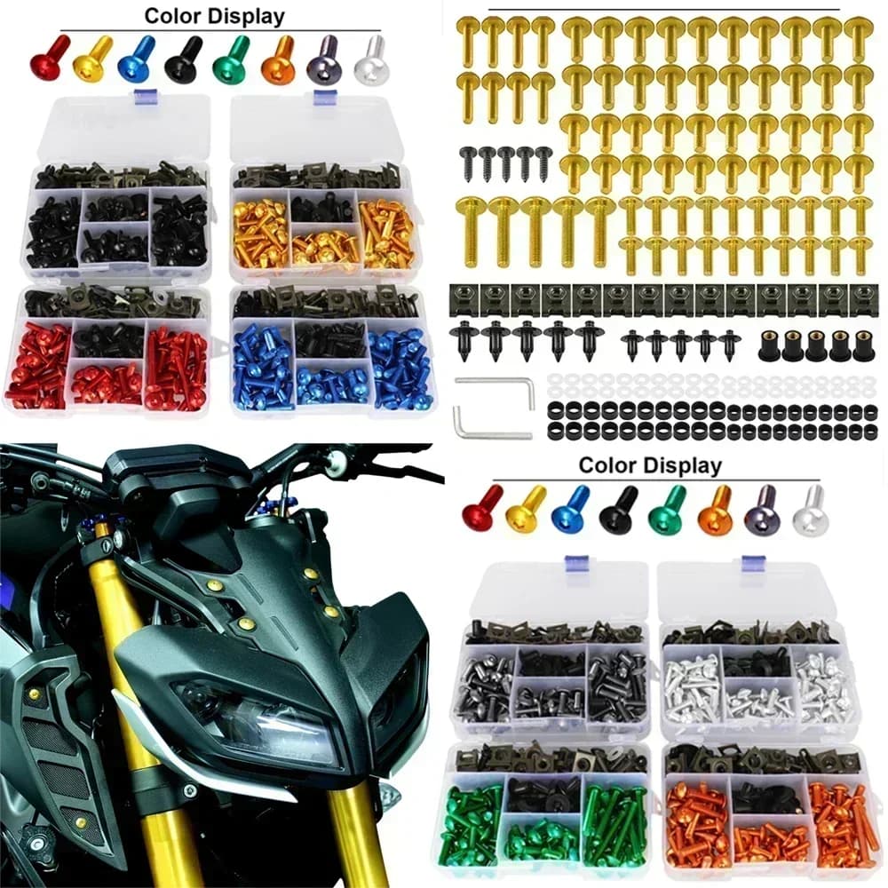 Kit de vis de carénage pour Yamaha MT 07 09 10 03 125 SP MT07 MT09 Tenere 700 Tracer 9 GT 900 9GT 90