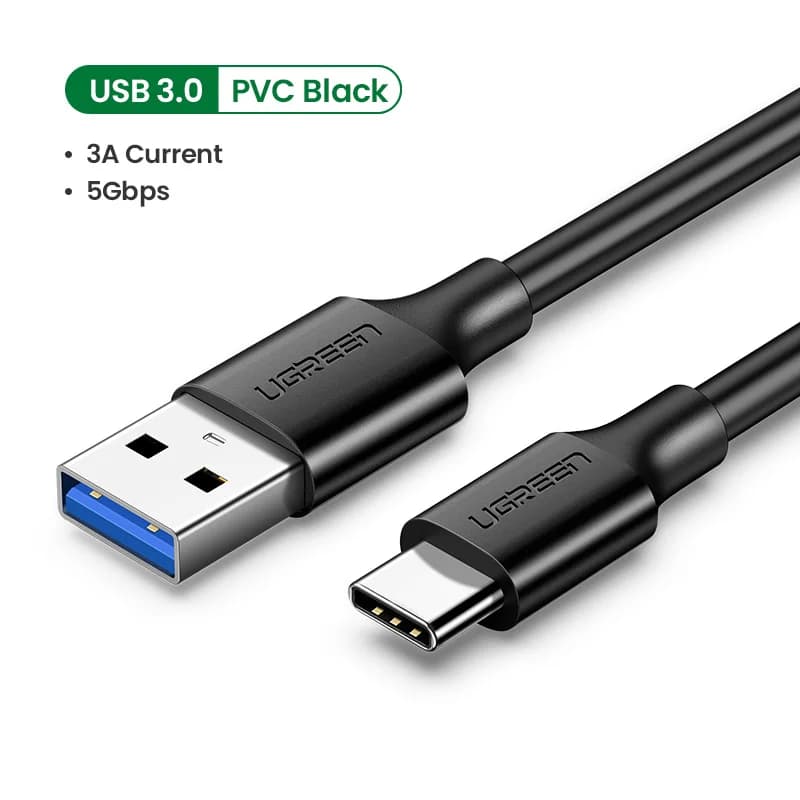 UGREEN câble USB C 5Gbps USB3.0 A vers USB C pour iPhone 17 16 15 iPad Samsung S25 S24 pour commutat