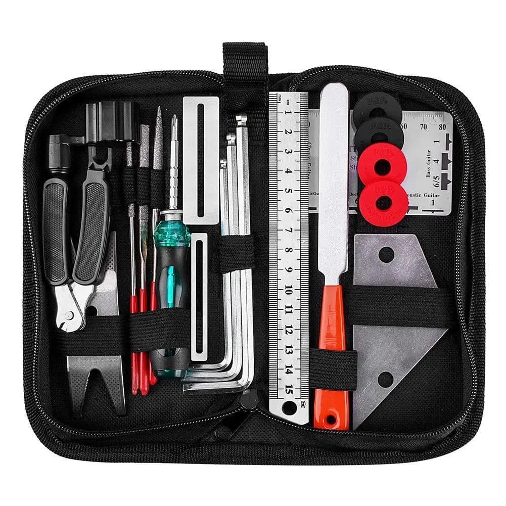 JECare-Kit d'outils de réparation et d'entretien, 3 en 1, enrouleur de ficelle, action de chute, règ