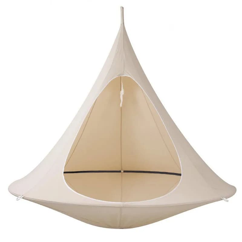 Tente suspendue double Cacoon, capacité de poids 80kg, usage extérieur et intérieur