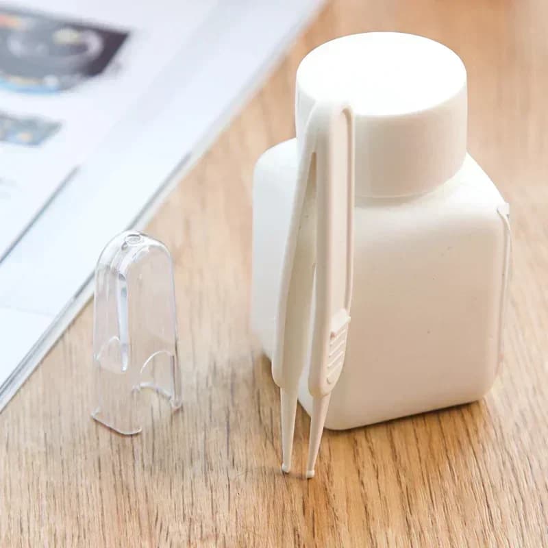Pincettes de nettoyage pour bébé, pincettes en plastique, outil de nettoyage du nez, fournitures de 