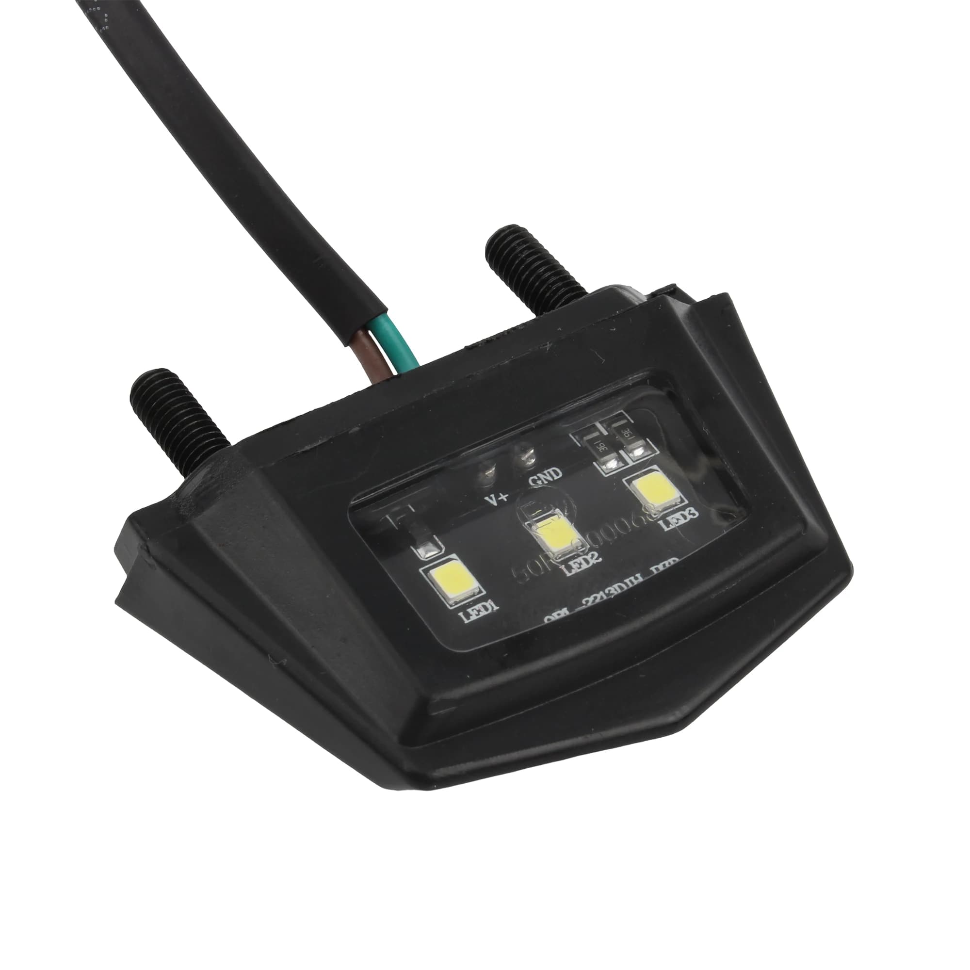 Éclairage de plaque d'immatriculation de moto LED, mini pièces de moto, 12V, 1 pièce, pour KTM, univ