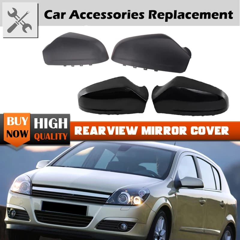 Boîtier de couvercle de rétroviseur pour Vauxhall Opel Astra H 2004 – 2008 2009, capuchon de rétrovi