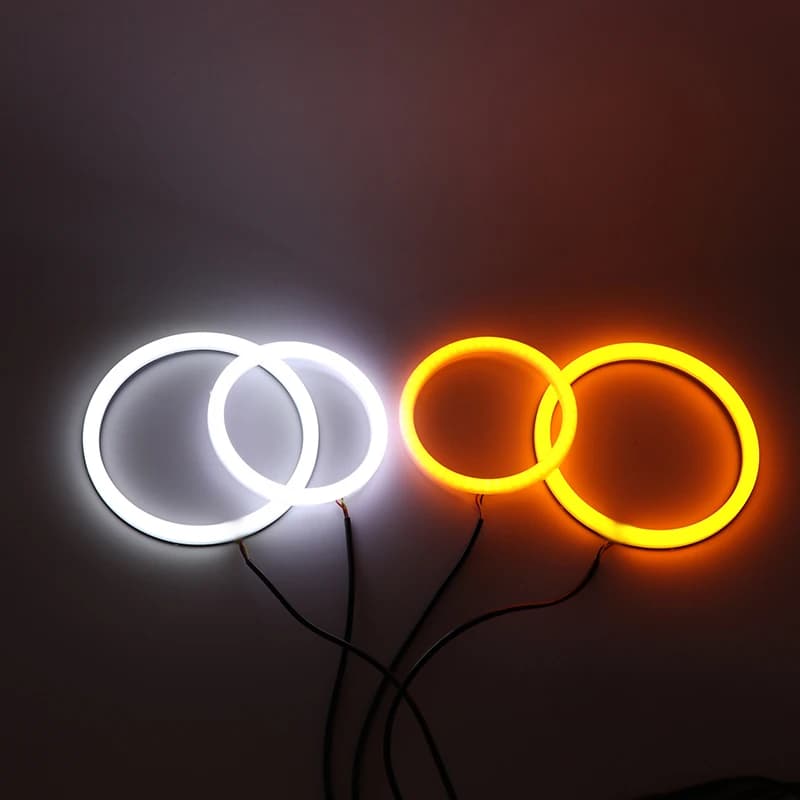 Switchback coton lumière LED oeil d'ange double couleur pour Volkswagen VW Golf MK4 R32 GTi VR6 CABR