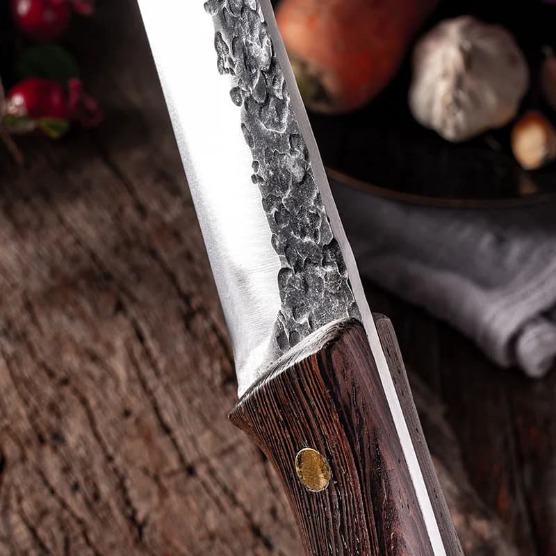Ensemble de couteaux à désosser forgés, couteau de Chef forgé à la main, couteaux de cuisine profess