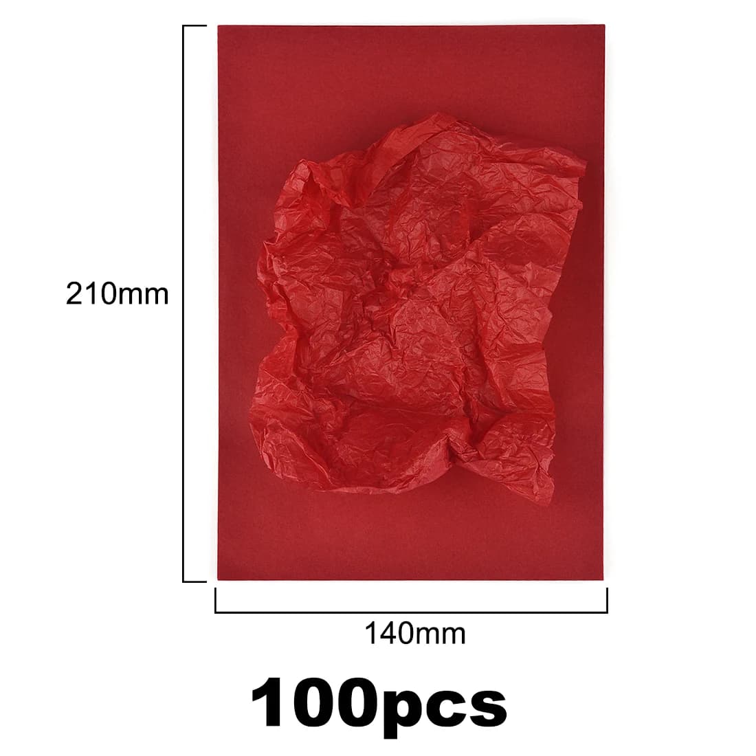 Papier de soie doublure 100 pièces A4/A5 pour vêtements chemise chaussures bricolage à la main trans