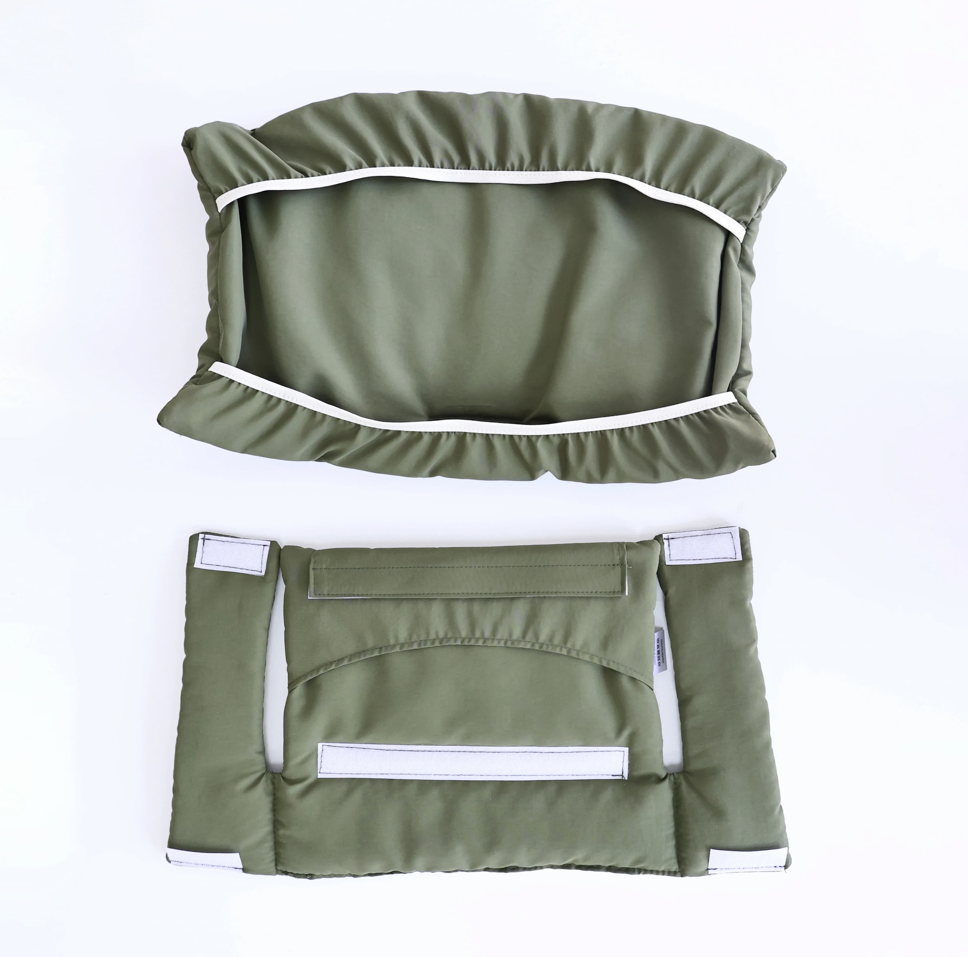 Nouveau coussin de chaise de salle à manger pour enfants de couleur unie, coussin de repas respirant