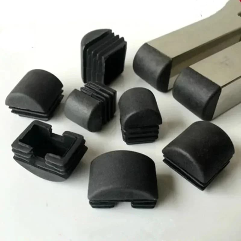 Bouchon d'insertion de tube en plastique, capuchon d'extrémité de tuyau, non ald, table, chaise, pie