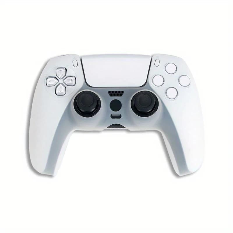 Manette PS5 en silicone anti-ald, manchon de protection, manchon de poignée, anti-poussière, adapté 