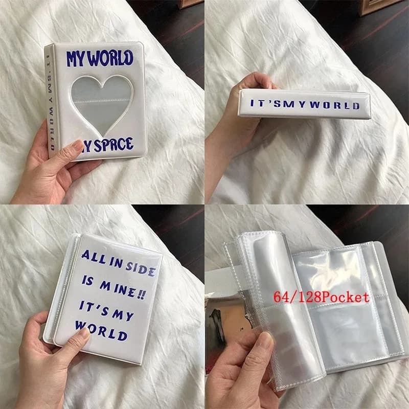 36/64/128 poches Mini Album Photo Album De bande dessinée Photo porte-carte livre recueillir Kpop Al